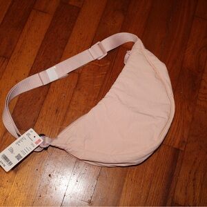 Elegant Pink Crossbody Bag